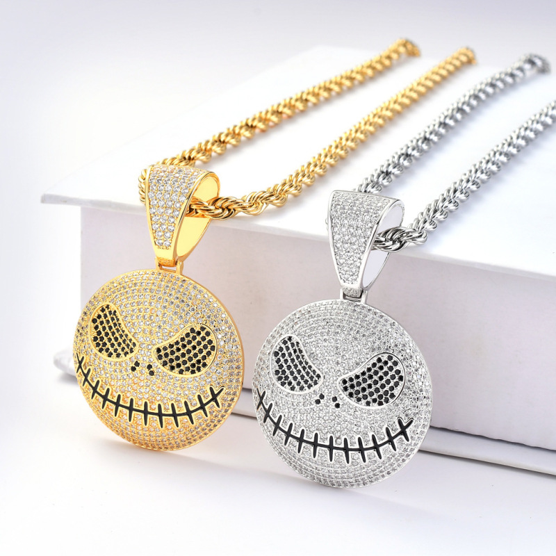 Halloween Ghost Emoji Pendant