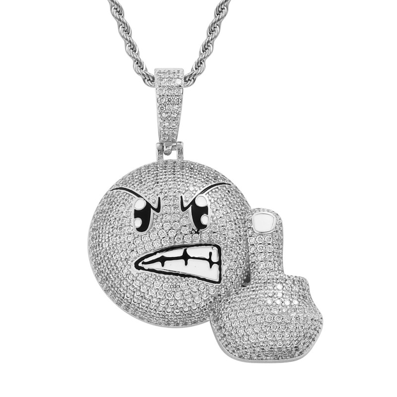 Angry Emoji Pendant