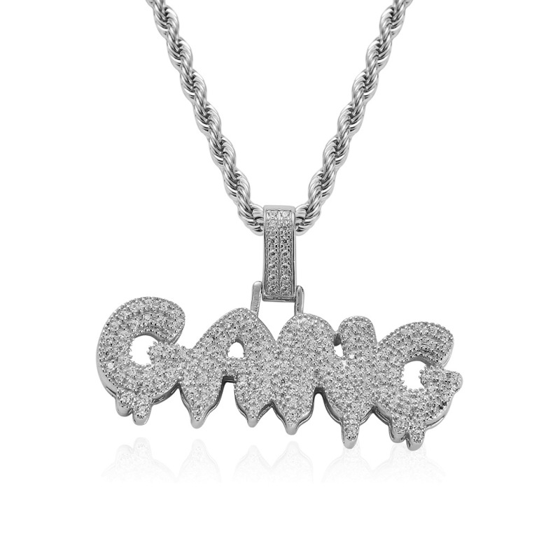 Letter GANG Pendant