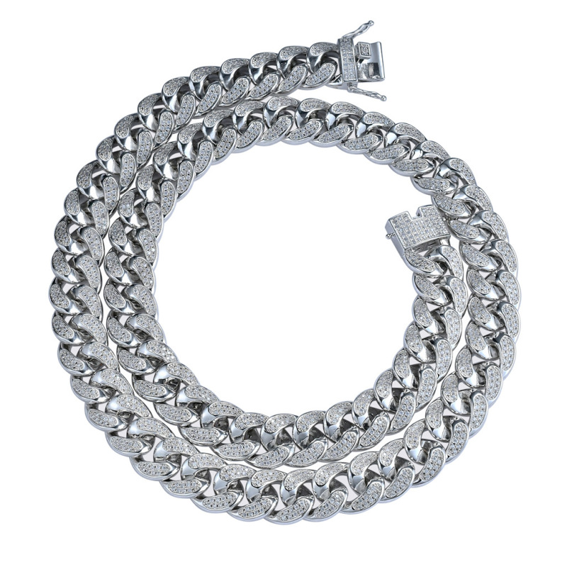 2-Row 18mm Cuban Chain