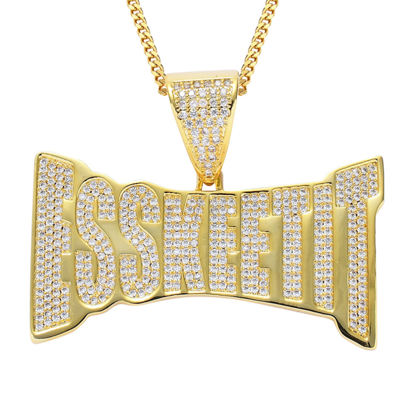 Letter ESSKEETIT Pendant