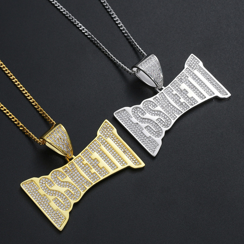 Letter ESSKEETIT Pendant