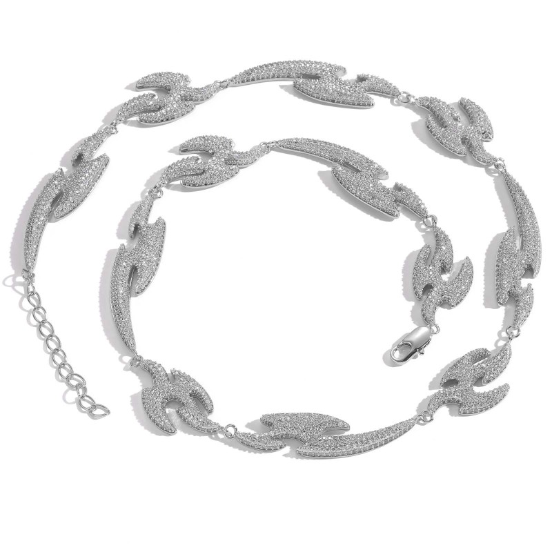 16mm Irregular Design Cuban Bracelet/Chain