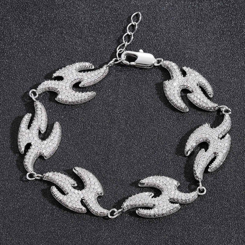 16mm Irregular Design Cuban Bracelet/Chain