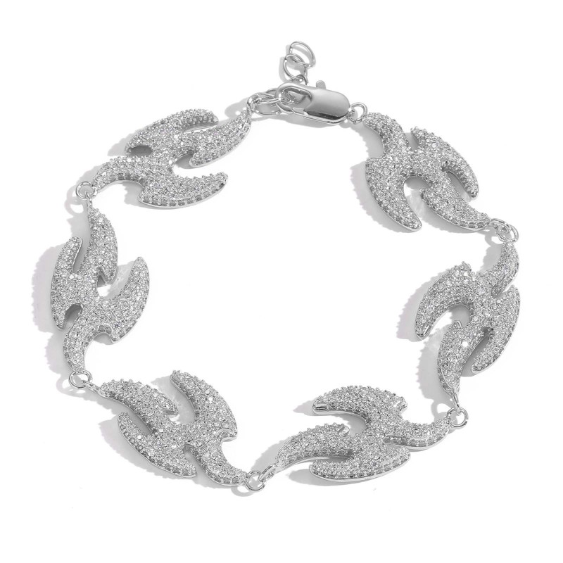 16mm Irregular Design Cuban Bracelet/Chain