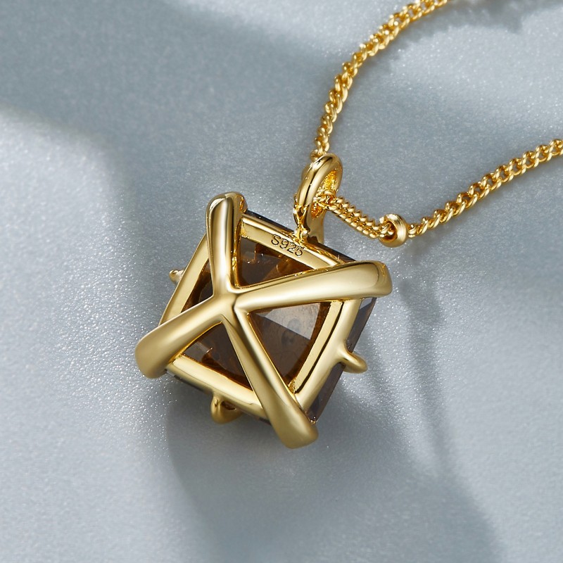 Star Necklace In Sterling Silver
