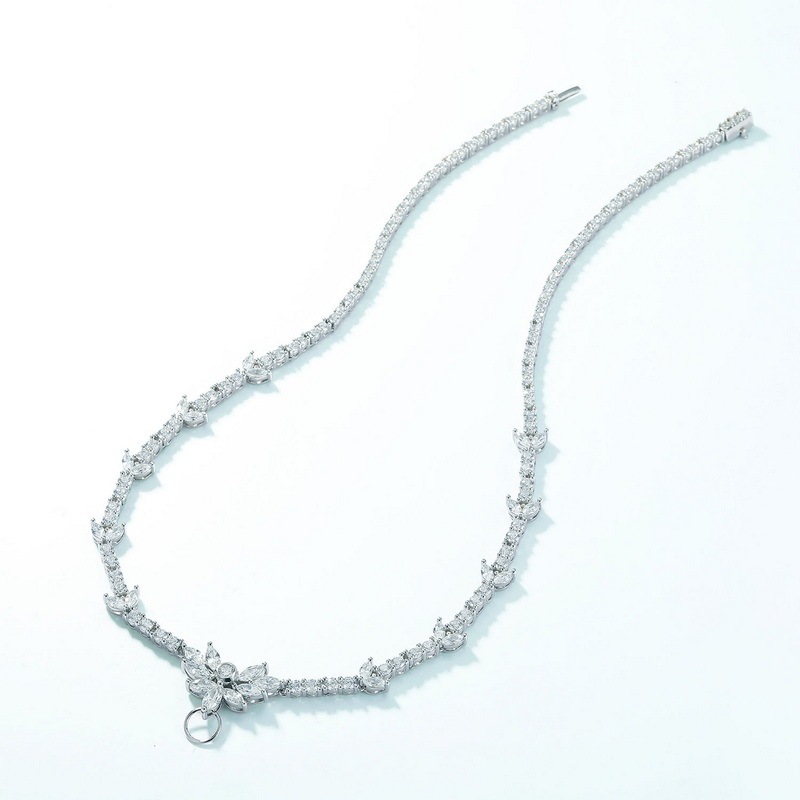 Tennis Chain In Sterling Silver