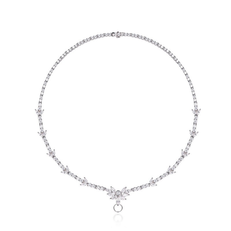 Tennis Chain In Sterling Silver