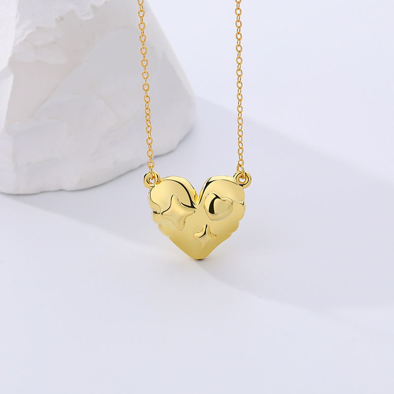 Heart Necklaces In Sterling Silver