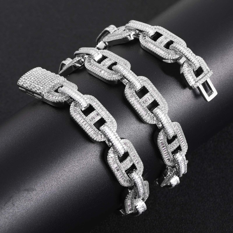 15mm Cuban Bracelet/Chain