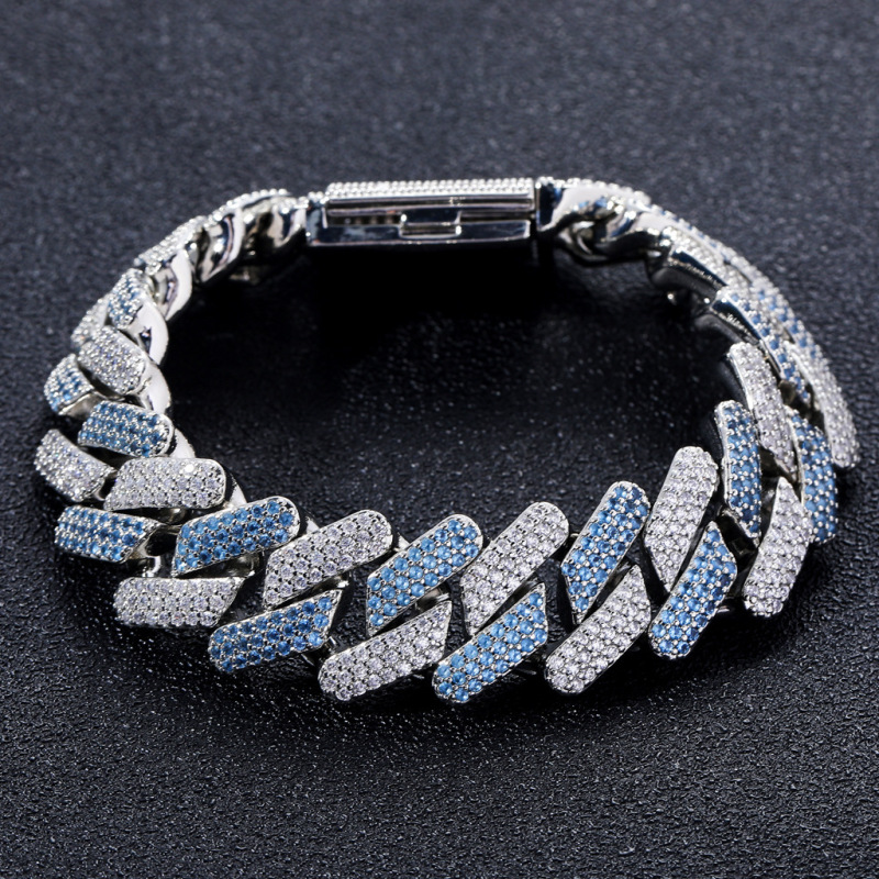 3-Row 20mm Miami Cuban Bracelet/Chain