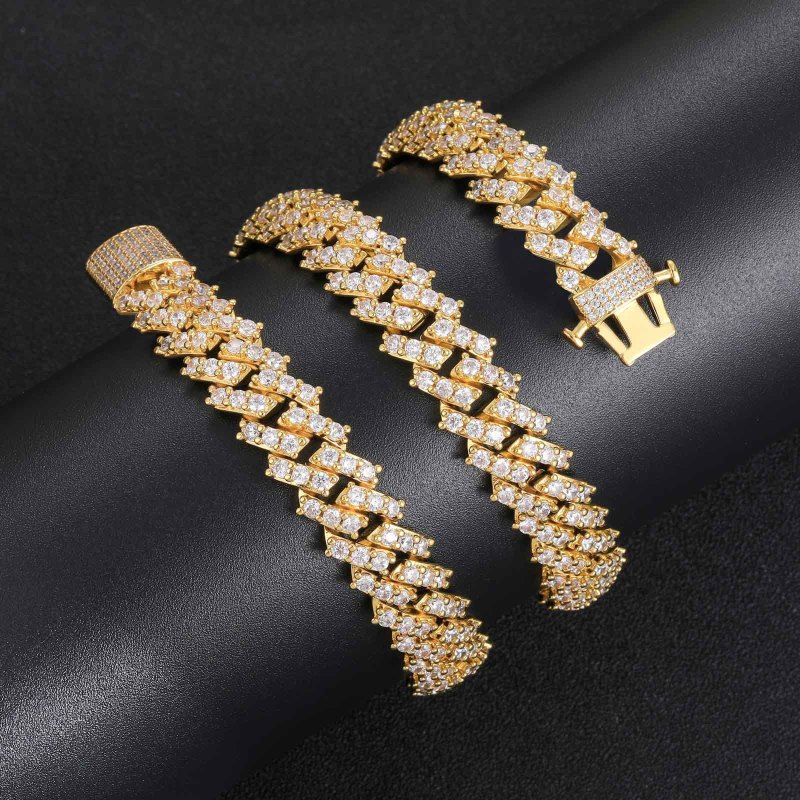 12mm Cuban Bracelet/Chain