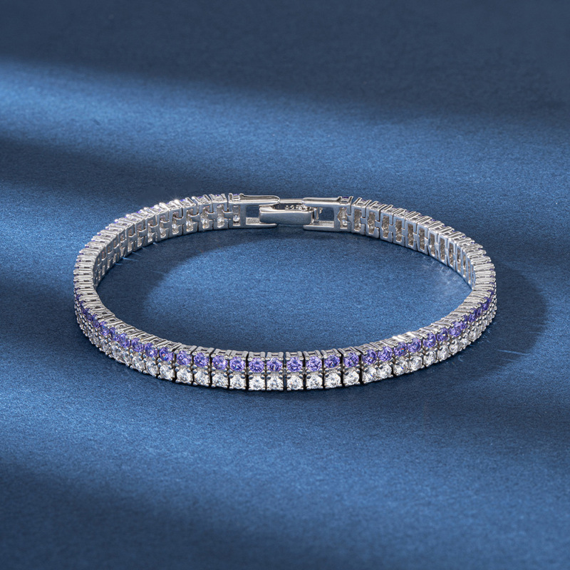 2MM 2-Row Tennis Bracelets