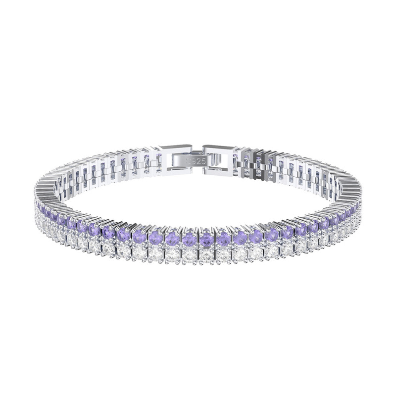 2MM 2-Row Tennis Bracelets