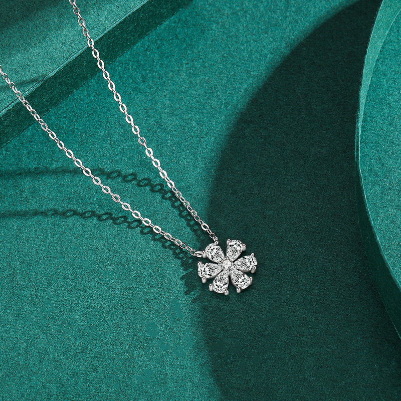 Snowflake Sterling Silver Necklace