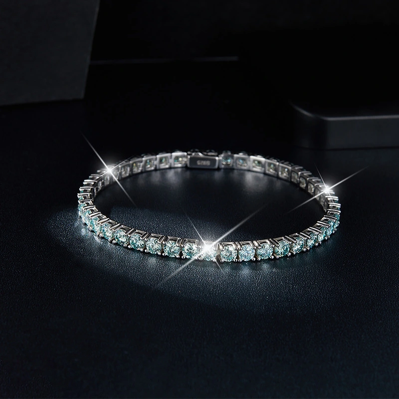 4MM/5MM Moissanite Tennis Bracelet