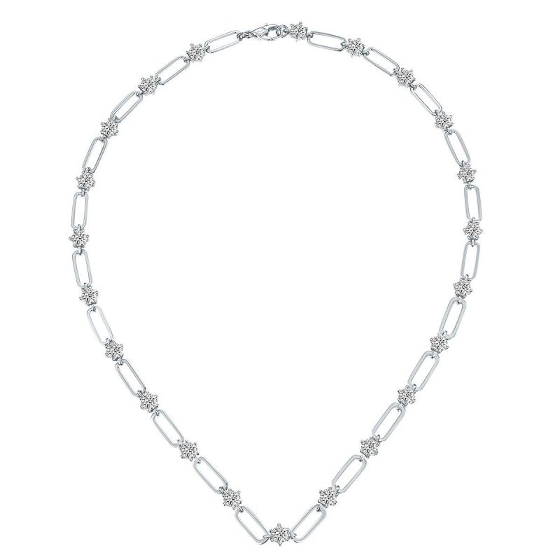 4.5MM Moissanite Link Chain