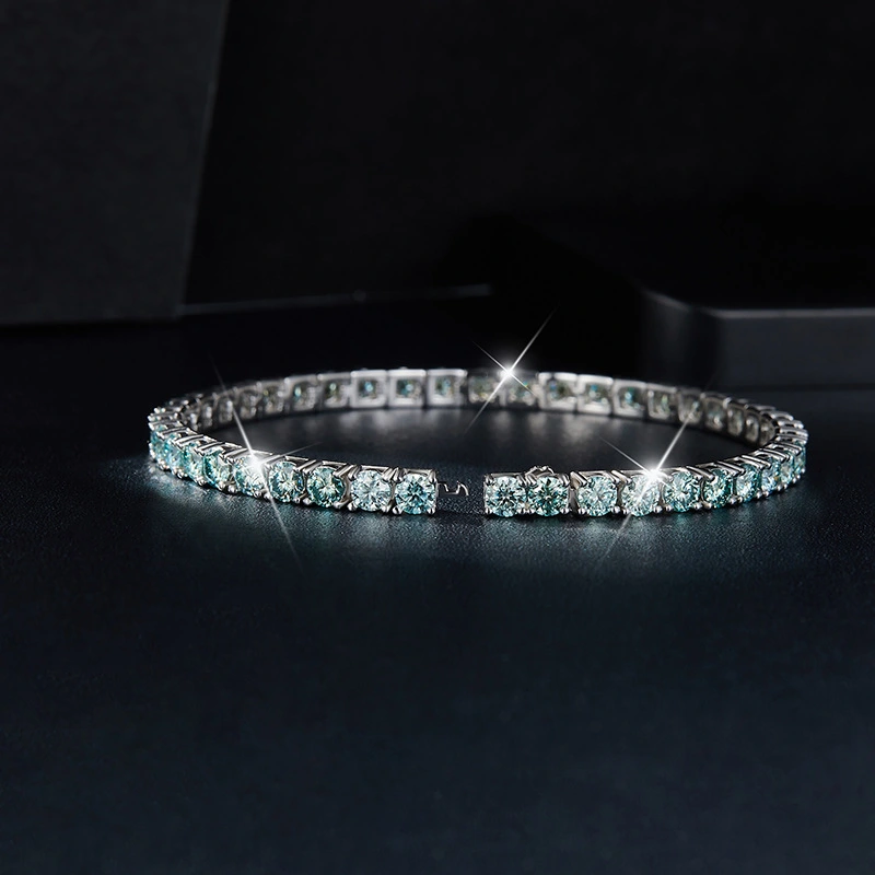 4MM/5MM Moissanite Tennis Bracelet