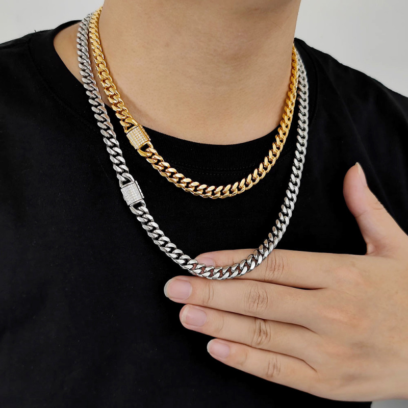 8MM/10MM Cuban Link Chain