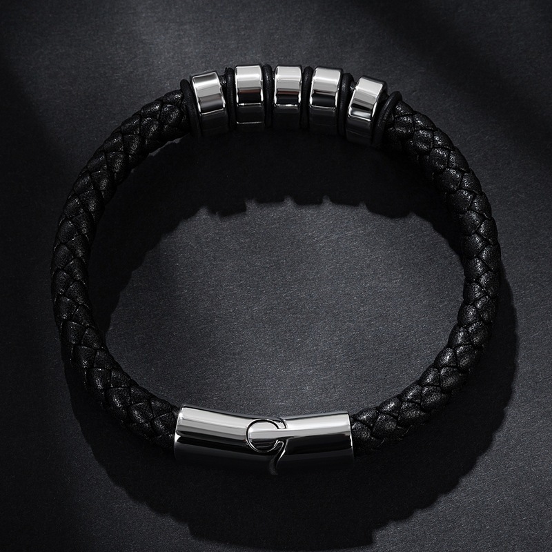 Genuine Leather Rope Bracelet