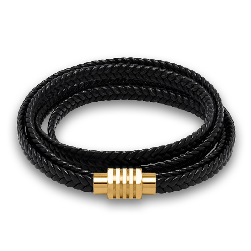 Genuine Leather Rope Bracelet