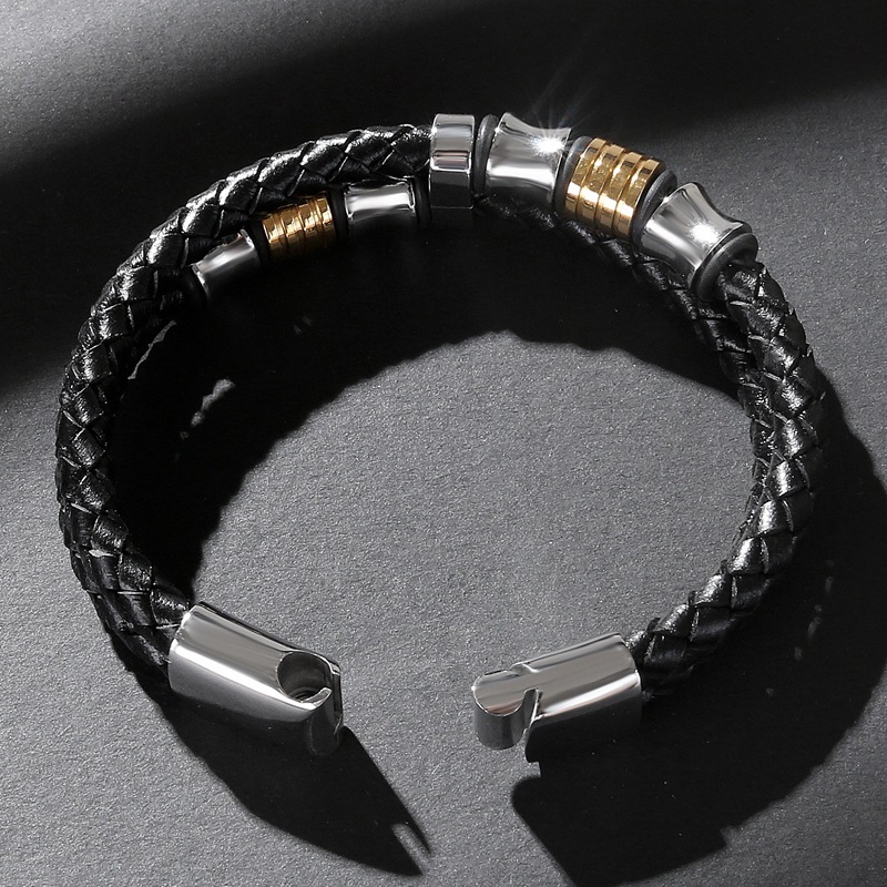 Genuine Leather Rope Bracelet