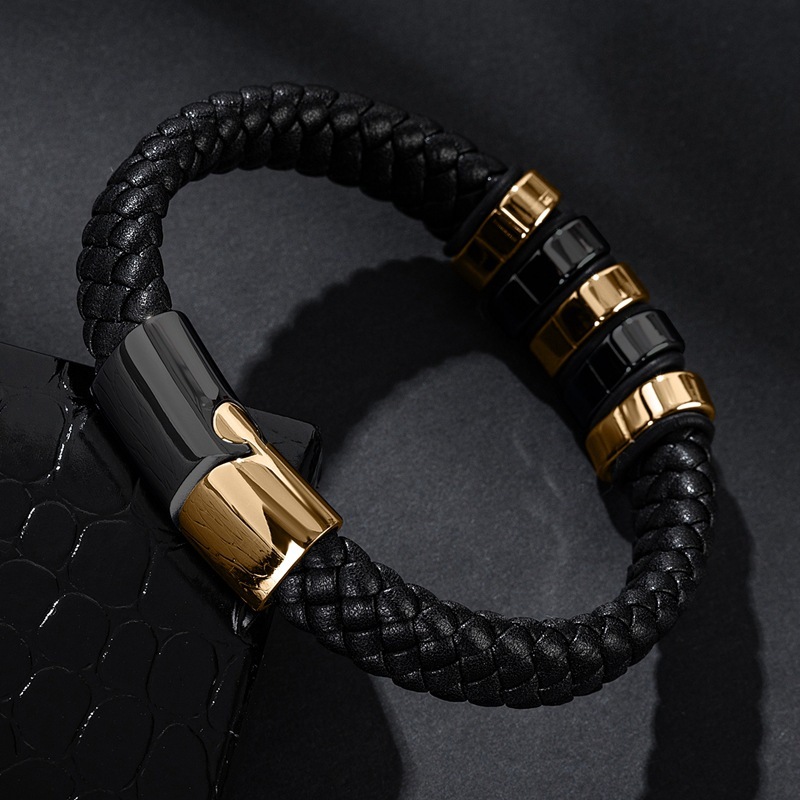 Genuine Leather Rope Bracelet