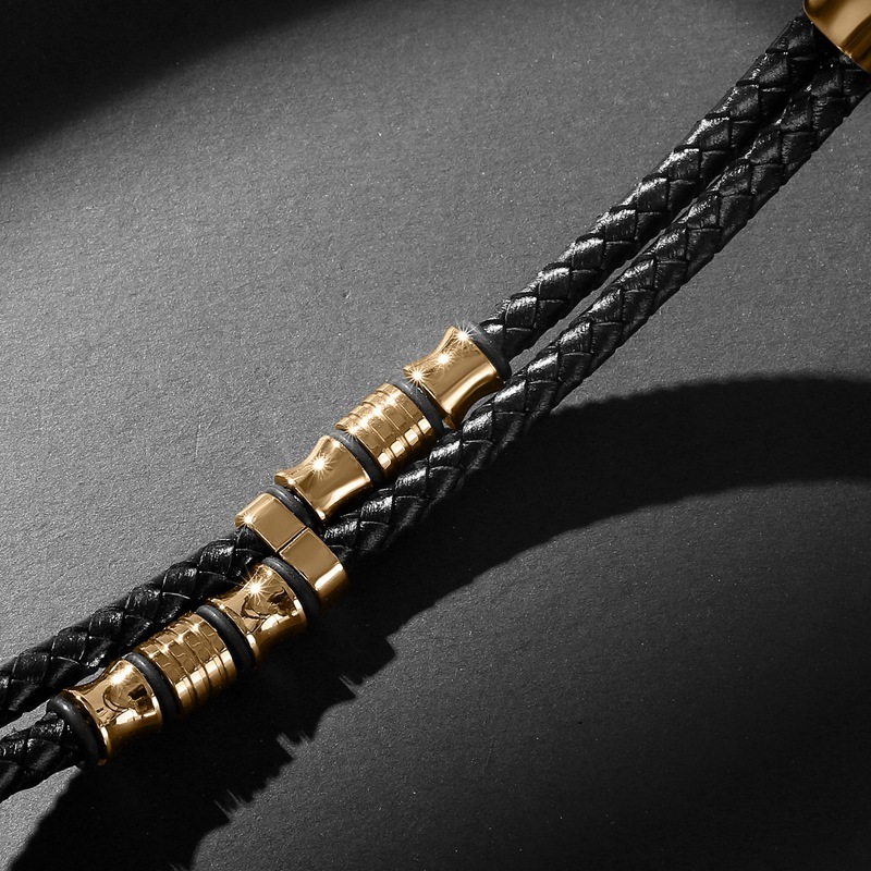 Genuine Leather Rope Bracelet