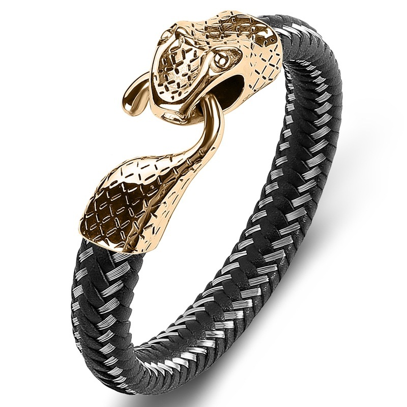 Genuine Leather Rope Bracelet