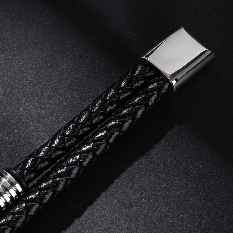 Genuine Leather Rope Bracelet