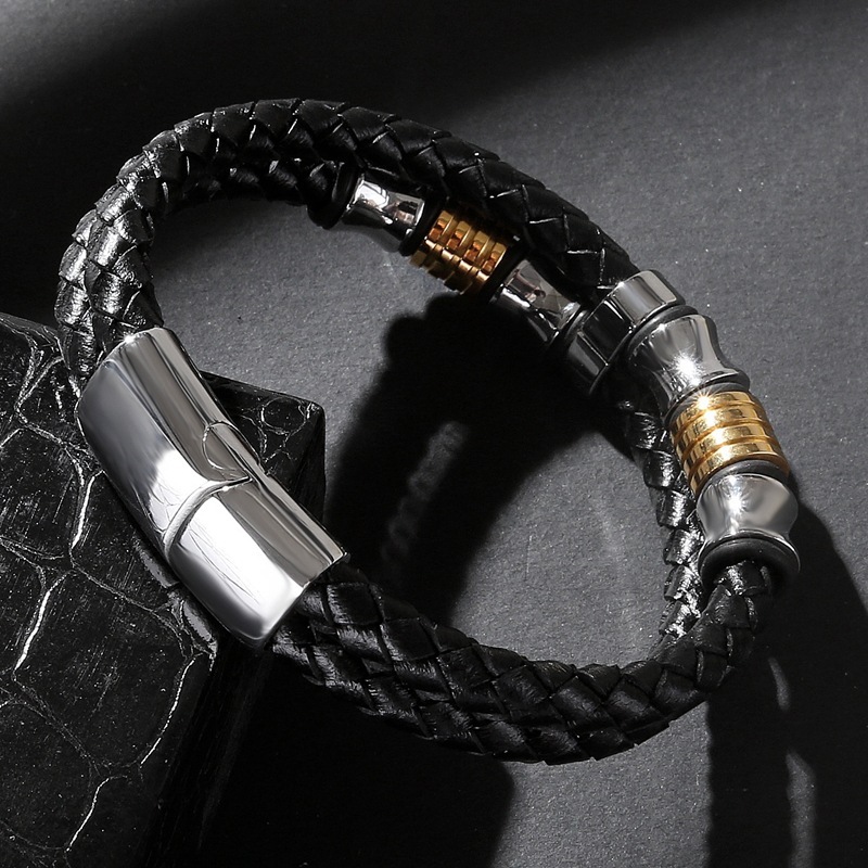 Genuine Leather Rope Bracelet