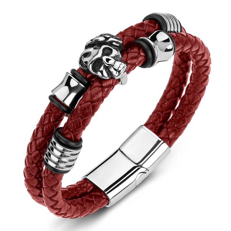 Genuine Leather Rope Bracelet