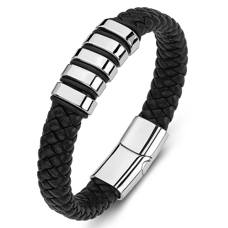 Genuine Leather Rope Bracelet