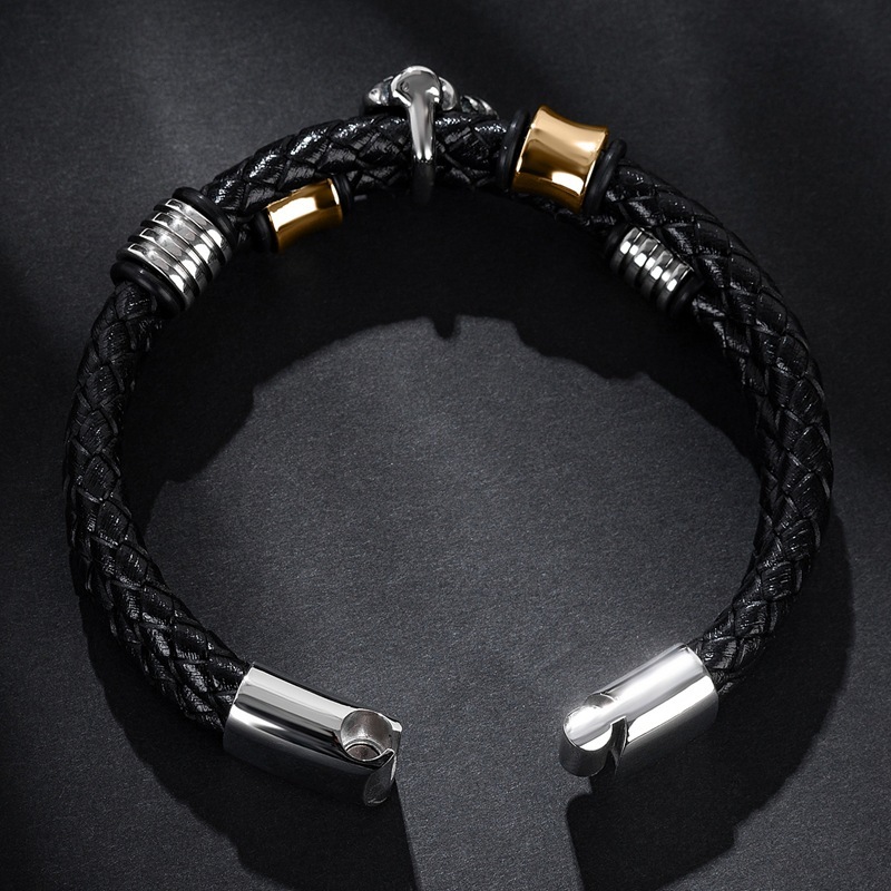 Genuine Leather Rope Bracelet