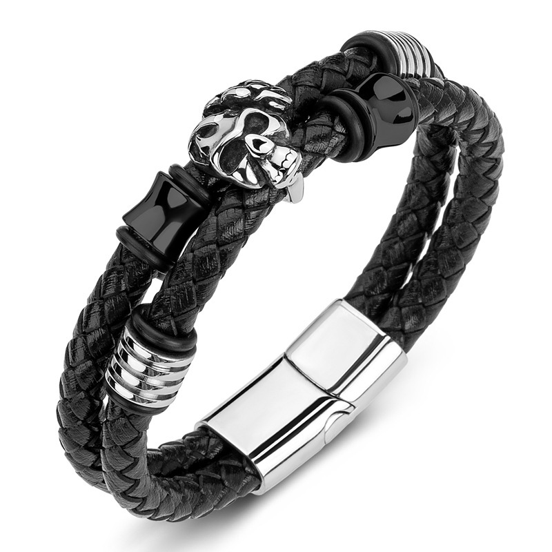 Genuine Leather Rope Bracelet