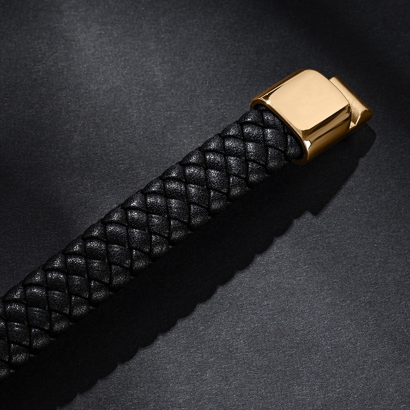 Genuine Leather Rope Bracelet