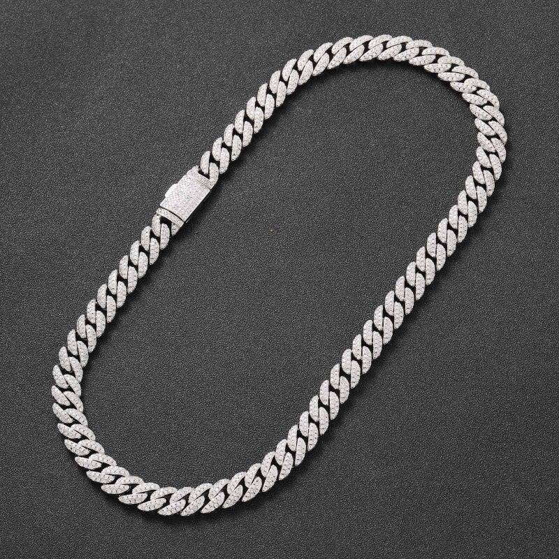 2-Row 10mm Miami Cuban Bracelet/Chain