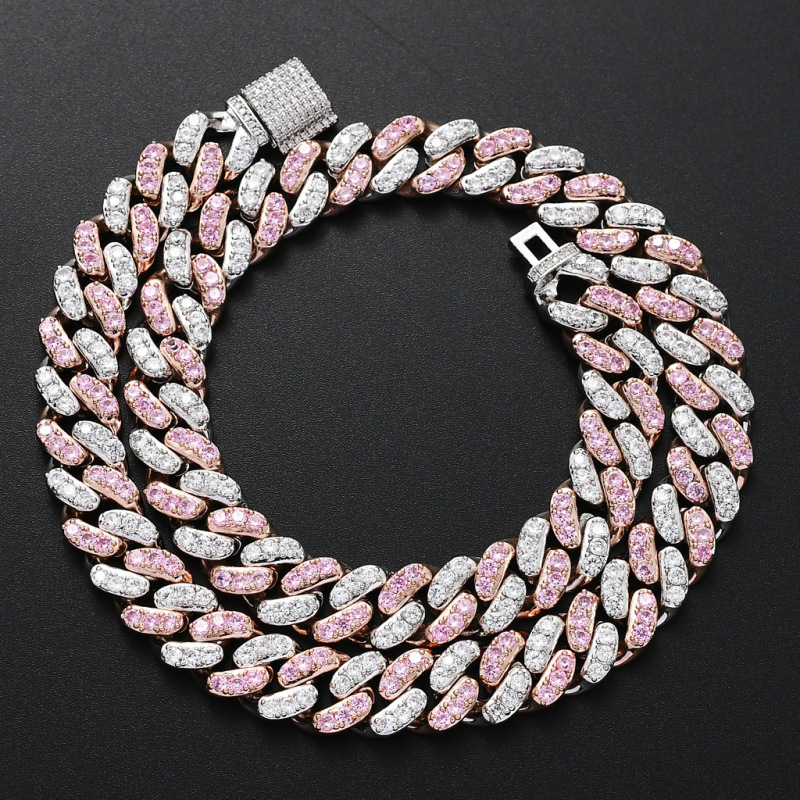 12mm Miami Cuban Bracelet/Chain