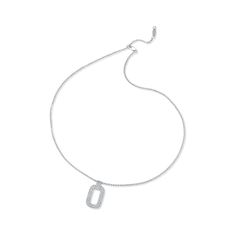 Keeponsale Moissanite Diamond Cutout Necklace