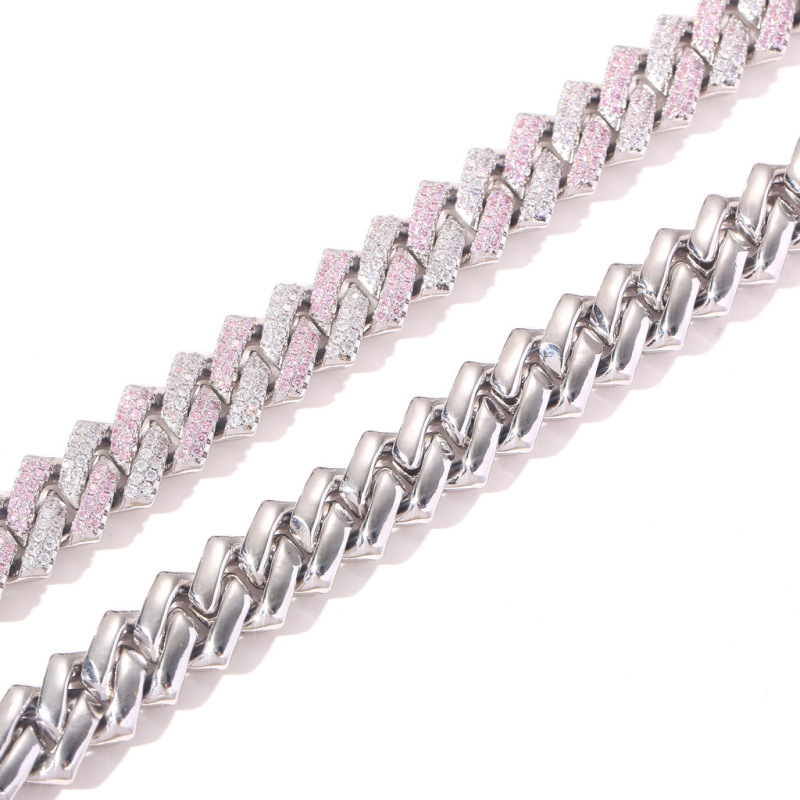 Keeponsale 14mm 2-Row Miami Prong Cuban Bracelet