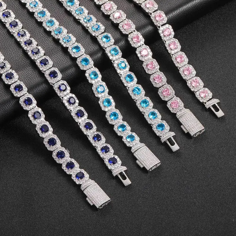 Keeponsale12MM Clustered Tennis Chain