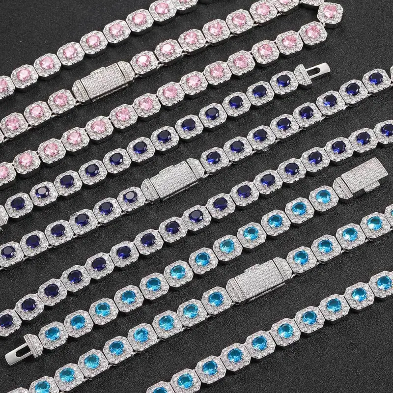 Keeponsale12MM Clustered Tennis Chain