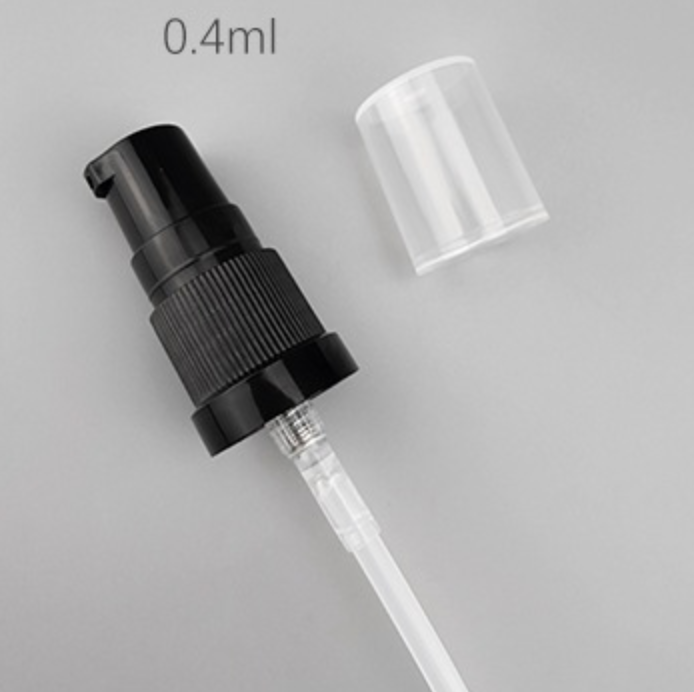 18mm口径瓶用のスプレーとポンプ単品です。PP製とアルミナ製の2種あり、5mlから100mlまで通用です。