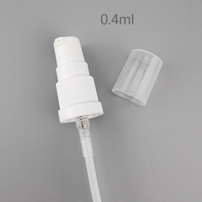 18mm口径瓶用のスプレーとポンプ単品です。PP製とアルミナ製の2種あり、5mlから100mlまで通用です。