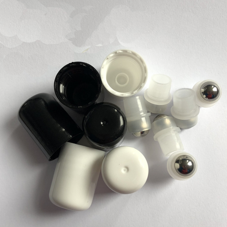 18mm口径ガラス瓶用ロールオンキャップ。5ml 10ml 15ml 20ml 30ml 50ml 100ml瓶用。茶色、ブルー、緑、クリアー、黒い5カラーのガラス瓶、遮光瓶、エッセンシャルオイル瓶、アロマ瓶用。