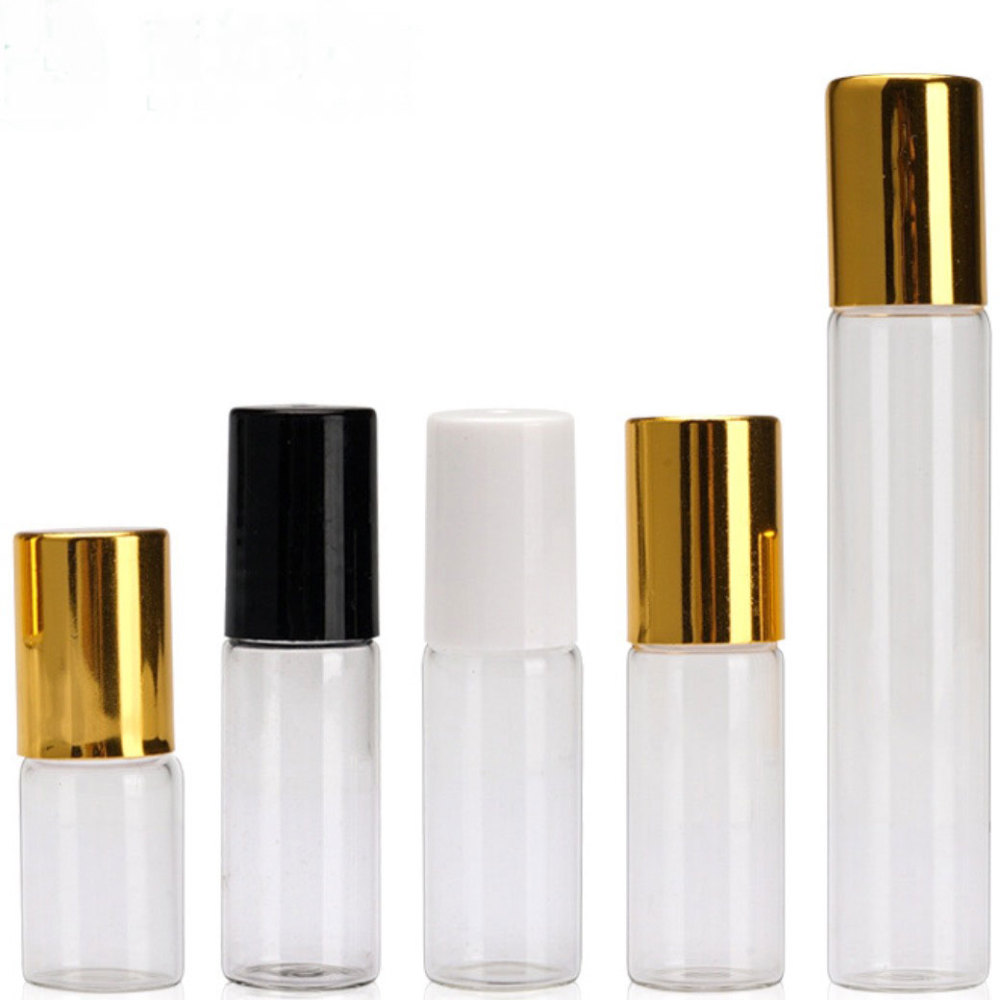 Tube-Type 瓶の1ml2ml3ml5ml 10mlロールオンクリアー瓶、キャップ付き！