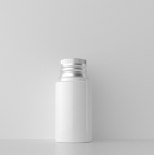 10ml 中栓＆アルミキャップ付きPETボトル、ブルー、茶色、白い、赤い、緑、クリアーのカラーがあリます。