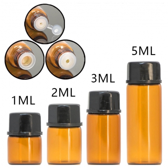 Tube-Type 1ml 2ml 3ml 5ml ガラス遮光瓶、サンプル瓶
