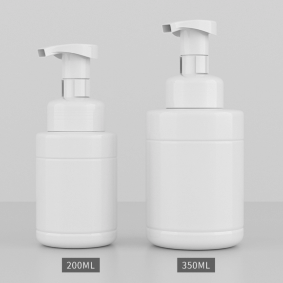 200ml 350ml 泡立てポンプPE材質のボトル