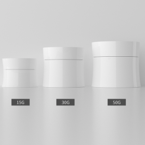 15g 30g 50g 　中部細いのPP製クリームジャー